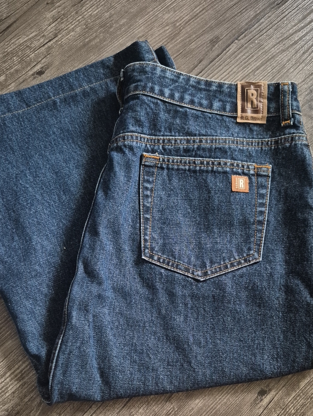 RG Brown- Cotton Denim Vintage 90s Skirt